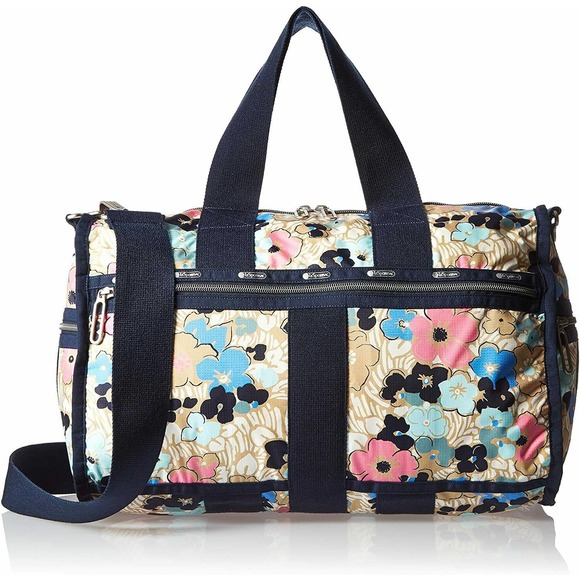 LeSportsac Women's Essential Weekender Duffle Bag Ocean